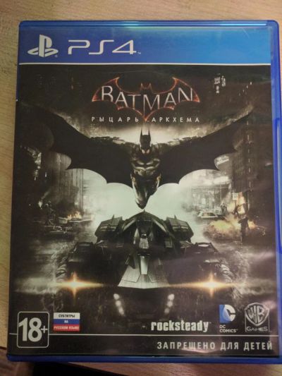 Лот: 8799780. Фото: 1. Batman Arkham Knight PS4. Игры для консолей
