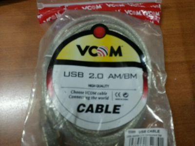 Лот: 9261167. Фото: 1. Кабель соединительный USB 2.0... Шлейфы, кабели, переходники