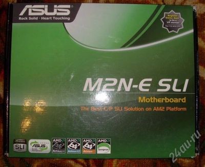 Лот: 295541. Фото: 1. Asus M2N-E SLI. Материнские платы