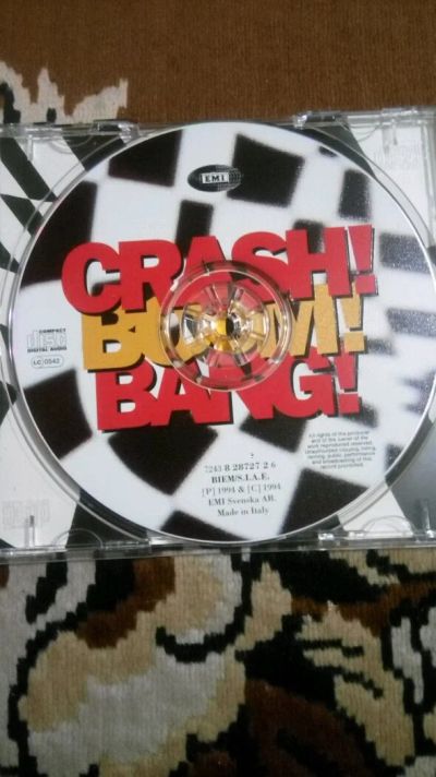 Лот: 12726012. Фото: 1. Фирменный сд Roxette Crash boom... CD, DVD, BluRay