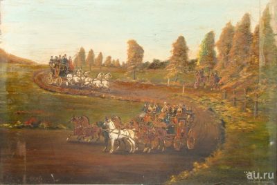 Лот: 17899380. Фото: 1. Картина старинная (Y796). Другое (антиквариат)