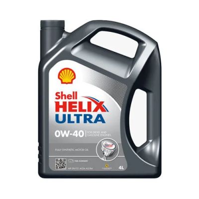 Лот: 14825986. Фото: 1. Shell Helix Ultra, 0W40, 4L (масло... Масла, жидкости
