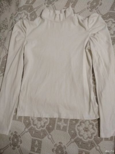 Лот: 12815348. Фото: 1. Водолазка белая для девочки. Рубашки, блузки, водолазки