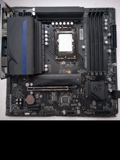 Лот: 25366039. Фото: 1. Asrock b760m gp Riptide ddr5... Комплекты запчастей