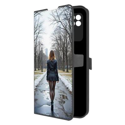 Лот: 25385390. Фото: 1. Чехол Krutoff Eco Book "Весна... Чехлы, бамперы