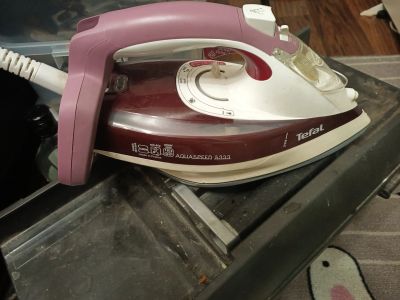 Лот: 17287510. Фото: 1. Утюг Tefal Aqua speed 5333 Неисправный. Утюги, парогенераторы, отпариватели