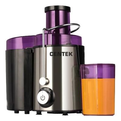Лот: 11351906. Фото: 1. Соковыжималка Centek CT-1209 фиолетовый... Кухонная