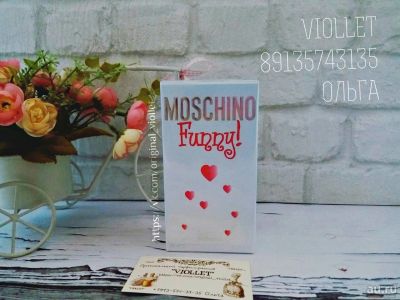 Лот: 10138566. Фото: 1. Moschino Funny EDT,100ml. Женская парфюмерия