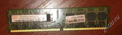 Лот: 269902. Фото: 1. Hynix DDRII 1GB PC6400 800MHz. Оперативная память