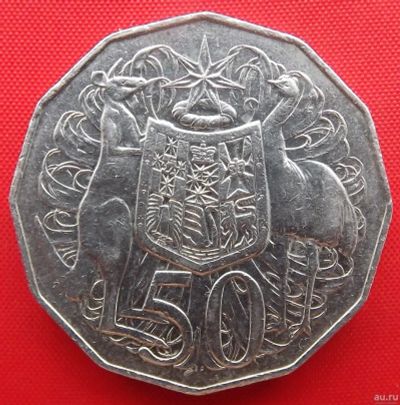 Лот: 3344111. Фото: 1. (№3168/LF) 50 центов 1984 (Австралия... Австралия и Океания