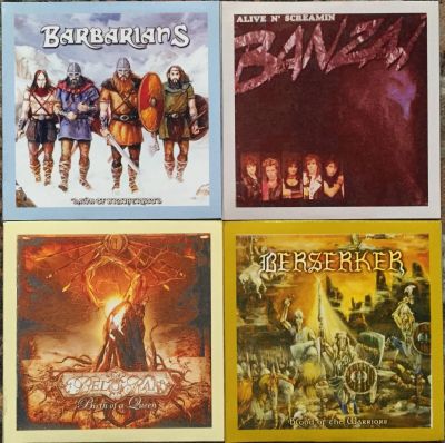 Лот: 19586847. Фото: 1. 4CD "Barbarians" / "Banzai... Аудиозаписи