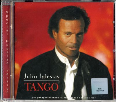 Лот: 9447821. Фото: 1. Julio Iglesias "Tango" 1996 CD. Аудиозаписи