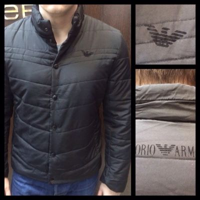 Лот: 3684629. Фото: 1. куртка Armani утепленная. Верхняя одежда