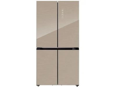 Лот: 24697620. Фото: 1. Холодильник Lex LCD505GIGID золотистый. Холодильники, морозильные камеры