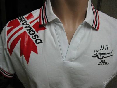 Лот: 984884. Фото: 1. Поло DSQUARED.. Рубашки, водолазки