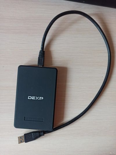 Лот: 18118035. Фото: 1. Внешний бокс для hdd и ssd DEXP... Органайзеры для дисков, боксы