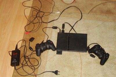 Лот: 2402104. Фото: 1. Playstation2.Предлагайте обмен-рассмотрю... Игровые приставки, консоли