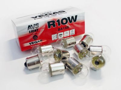 Лот: 20584489. Фото: 1. Лампа AVS Vegas 12V. R10W(BA15S... Оптика и освещение