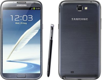 Лот: 3294761. Фото: 1. Samsung Galaxy Note 2 N7100 Titanium... Смартфоны