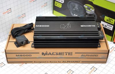 Лот: 7557106. Фото: 1. Alphard Machete M800D 1-канальный... Усилители