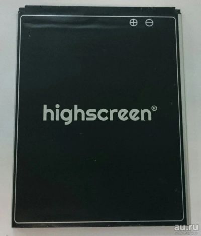 Лот: 9025135. Фото: 1. Аккумуляторная батарея (АКБ) Highscreen... Аккумуляторы