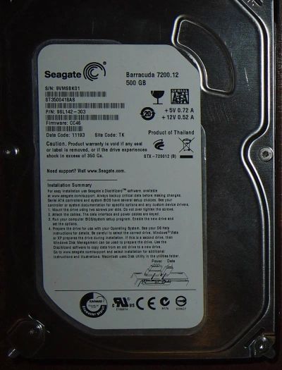 Лот: 8375595. Фото: 1. Жесткий диск для компьютера Seagate... Жёсткие диски