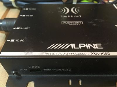Лот: 11341133. Фото: 1. Alpine PXA-H100 звуковой процессор... Усилители