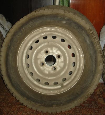 Лот: 3936244. Фото: 1. 4 колеса R 13. Шины на дисках