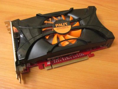 Лот: 8514833. Фото: 1. Видеокарта Palit GeForce 550ti. Видеокарты