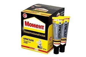 Лот: 13335910. Фото: 1. Клей &quot;Момент Кристалл &quot... Клеи, герметики, пена монтажная, клейкие ленты