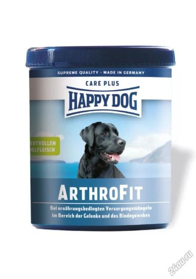 Лот: 5562394. Фото: 1. Корм Happy Dog Arthrofit для собак... Корма