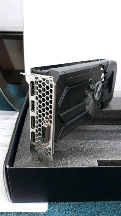 Лот: 12572296. Фото: 1. Видеокарта Palit GeForce GTX 1060... Видеокарты