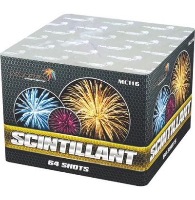 Лот: 6753353. Фото: 1. Фейерверк Scintillant - 64 выстрела. Фейерверки, салюты, пиротехника