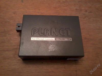 Лот: 776333. Фото: 1. PLANET FAST ETHERNET CONVERTER... Другое (сетевые устройства)