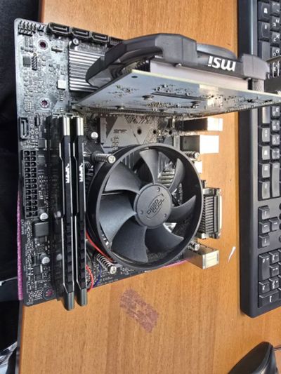Лот: 24396056. Фото: 1. Комплект i3-9100f, Asus prime... Комплекты запчастей