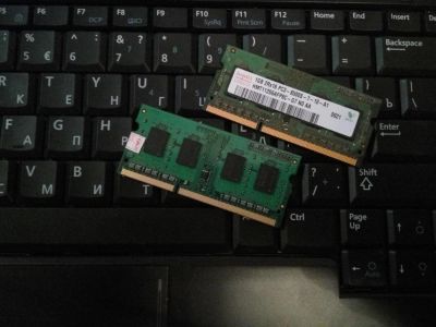 Лот: 6855145. Фото: 1. Память для ноутбука 1+1 Gb (итого... Оперативная память