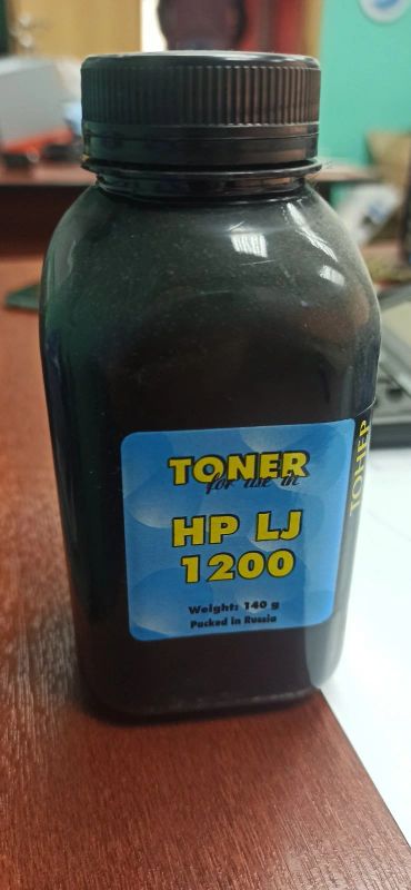 Лот: 17172957. Фото: 1. Тонер HP LJ 1200 140g (22 бутылки... Картриджи, расходные материалы