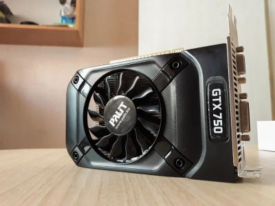 Лот: 16379593. Фото: 1. Geforce gtx 750 Palit 1 gb. Видеокарты