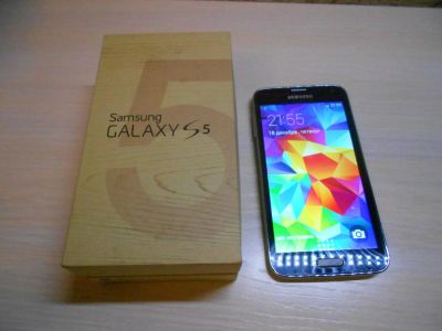 Лот: 4883816. Фото: 1. Samsung Galaxy S5 SM-G900H 16Gb... Смартфоны