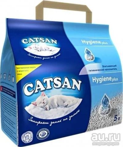 Лот: 8323684. Фото: 1. Наполнитель комкующийся Catsan... Миски, лотки, наполнители