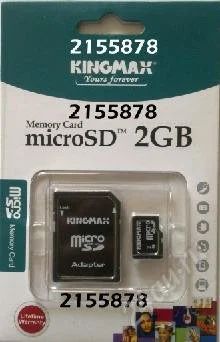Лот: 962229. Фото: 1. Карта памяти KingMax micro sd... Карты памяти