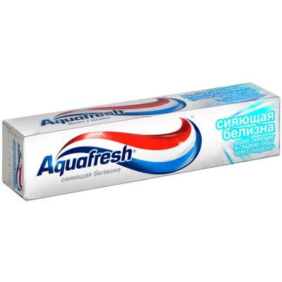 Лот: 24098477. Фото: 1. Зубная паста Aquafresh, Сияющая... Уход за полостью рта