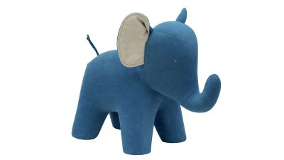 Лот: 24982155. Фото: 1. Пуф детский Elephant, цвет Синий. Другое (детская мебель)
