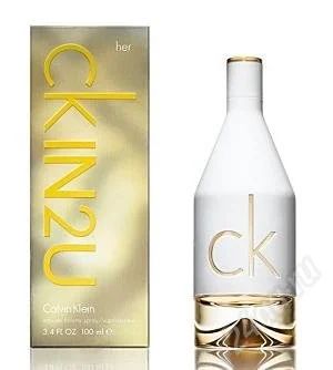 Лот: 1596716. Фото: 1. CALVIN KLEIN In 2u Her. Женская парфюмерия