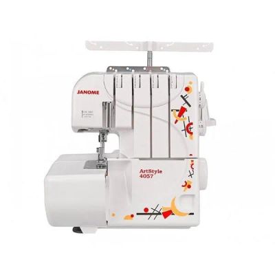 Лот: 24467190. Фото: 1. Оверлок Janome ArtStyle 4057. Швейная, вязальная