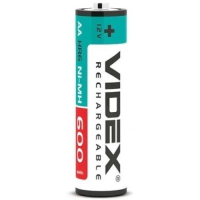 Лот: 14550833. Фото: 1. Аккумулятор Ni-MH AA VIDEX 600mAh... Батарейки, аккумуляторы, элементы питания