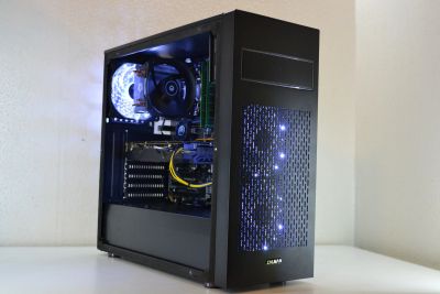 Лот: 17005950. Фото: 1. Игровой компьютер FX8350/RX 580GB... Компьютеры в сборе