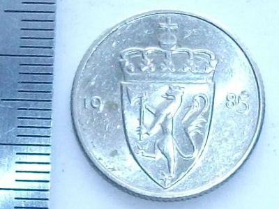 Лот: 8632559. Фото: 1. Монета 50 эри оре ери Норвегия... Европа