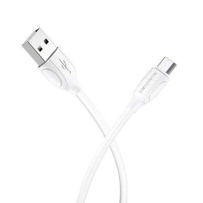 Лот: 17912902. Фото: 1. USB кабель microUSB Borofone BX19... Дата-кабели, переходники