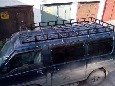 Лот: 10195077. Фото: 1. Багажник Mitsubishi Delica. Навесные силовые механизмы
